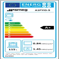 Smeg A1PYID-9 cocina Cocina independiente Eléctrico Con placa de inducción Acero i