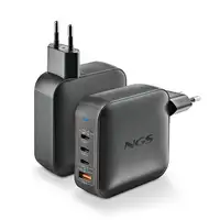 NGS BUD 165W Universal Negro Corriente alterna Carga rápida Interior