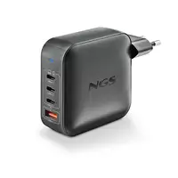 NGS BUD 165W Universal Negro Corriente alterna Carga rápida Interior
