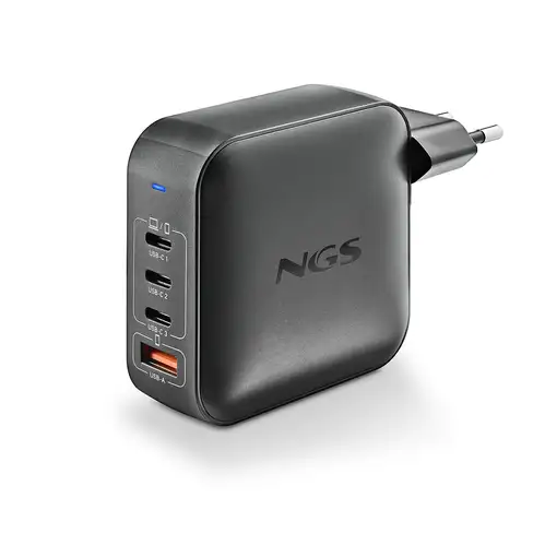 NGS BUD 165W Universal Negro Corriente alterna Carga rápida Interior