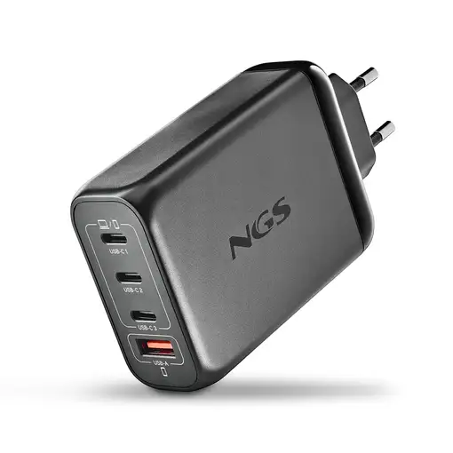 NGS BUD 140W Universal Negro Corriente alterna Carga rápida Interior