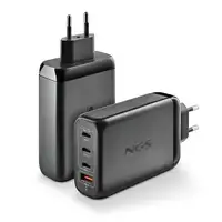 NGS BUD 140W Universal Negro Corriente alterna Carga rápida Interior
