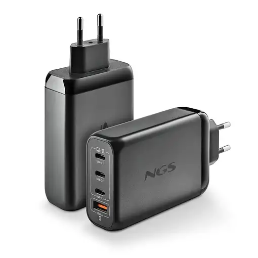 NGS BUD 140W Universal Negro Corriente alterna Carga rápida Interior