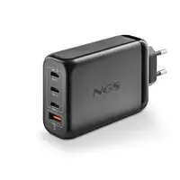 NGS BUD 140W Universal Negro Corriente alterna Carga rápida Interior