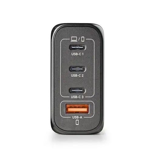NGS BUD 140W Universal Negro Corriente alterna Carga rápida Interior