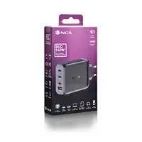 NGS BUD 140W Universal Negro Corriente alterna Carga rápida Interior