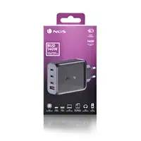 NGS BUD 140W Universal Negro Corriente alterna Carga rápida Interior