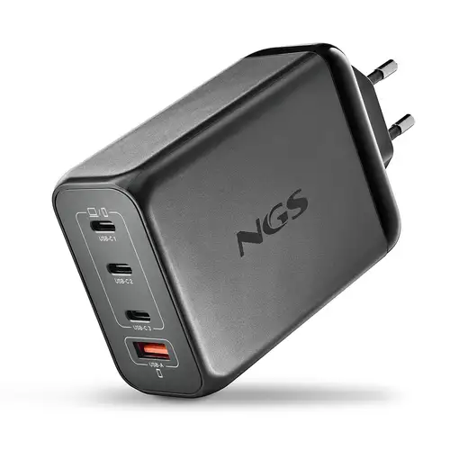 NGS BUD 240W Universal Negro Corriente alterna Carga rápida Interior