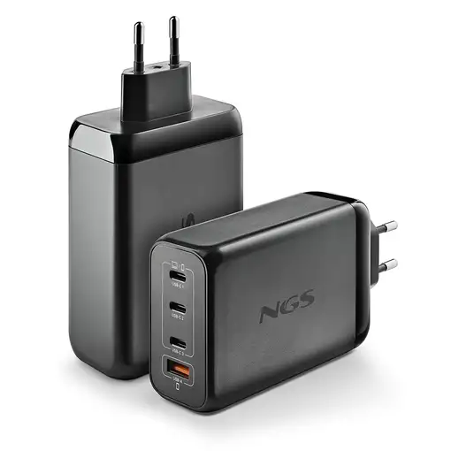 NGS BUD 240W Universal Negro Corriente alterna Carga rápida Interior