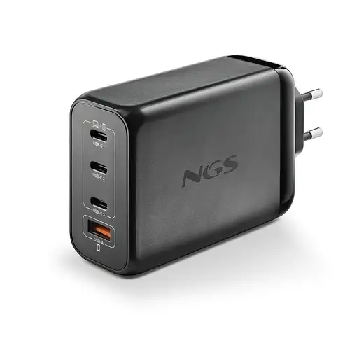 NGS BUD 240W Universal Negro Corriente alterna Carga rápida Interior