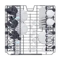 Haier Washlens Plus XI 4C4S0SB Completamente integrado 14 cubiertos C