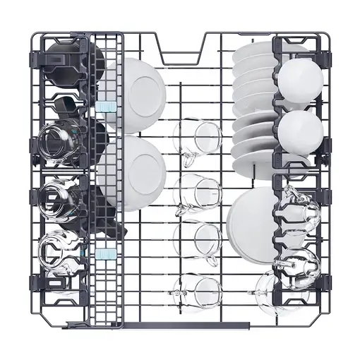 Haier Washlens Plus XI 4C4S0SB Completamente integrado 14 cubiertos C