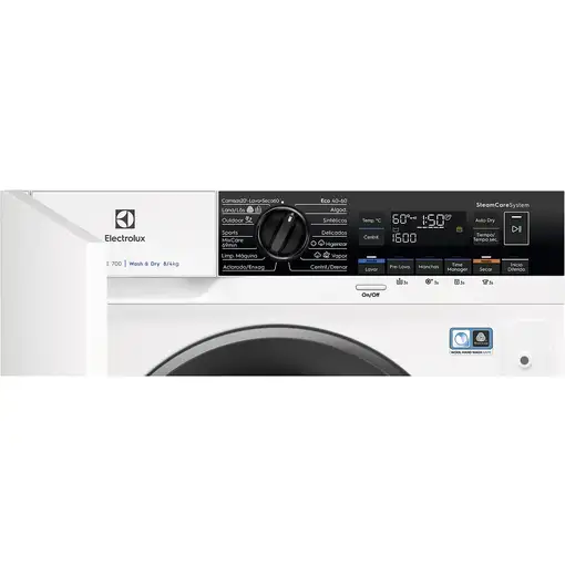 Lavadora-secadoras 4 / 8 kg 1551 rpm Blanco 914 606 423 ELECTROLUX