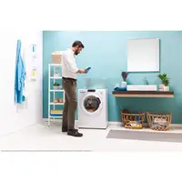 Candy Smart Pro CSOW 4965TWE/1-S lavadora-secadora Independiente Carga frontal Bla
