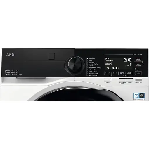 Lavadora-secadoras 6 / 10 kg 1551 rpm Negro 914 610 729 AEG