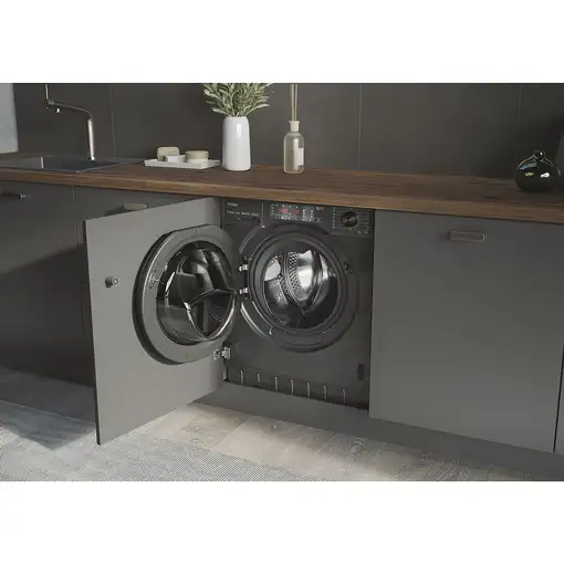 Haier Series 4 HWQ90B416FWBR lavadora Carga frontal 9 kg 1600 RPM Antracita