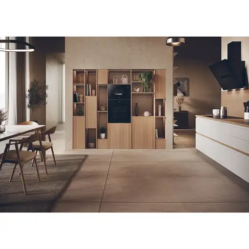 Microondas combinado Integrado 25 L 900 W negro H38FMWID627N HAIER