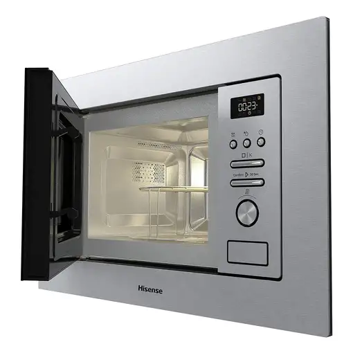 Hisense BIM320G41X microondas Acero inoxidable Microondas combinado Integrado 20 L