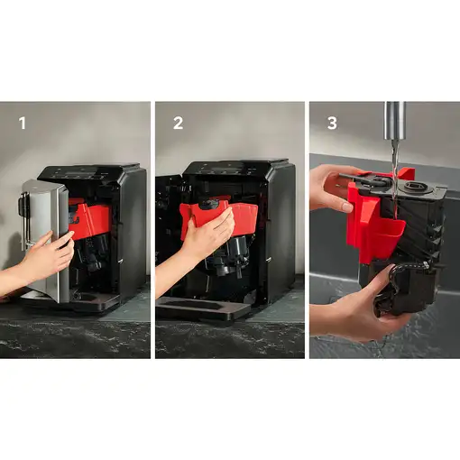 Cafeteras superautomáticas Totalmente automática Negro 1.4 L TF303E07 SIEMENS