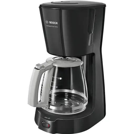 Cafeteras goteo Semi-automática Negro 1.25 L 10 cups TKA3A033 BOSCH