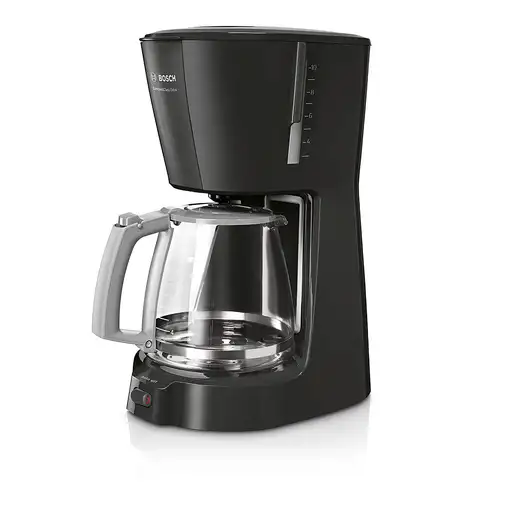 Cafeteras goteo Semi-automática Negro 1.25 L 10 cups TKA3A033 BOSCH