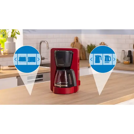 Bosch TKA3M134 cafetera eléctrica Manual Cafetera de filtro 1,4 L
