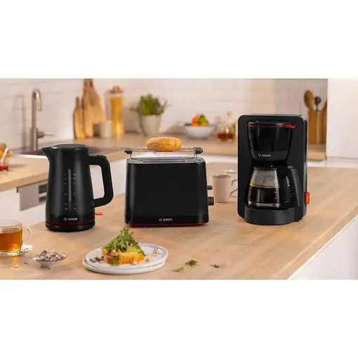 Cafeteras goteo Semi-automática Negro 1.4 L 15 cups TKA3M133 BOSCH