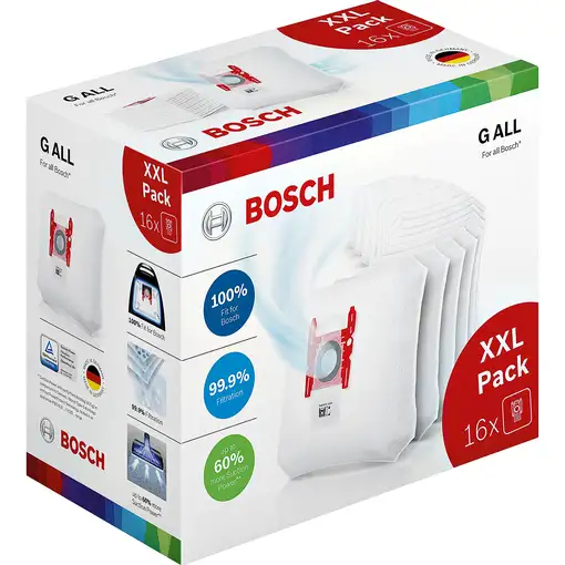 Bosch BBZ16GALL accesorio y suministro de vacío Bolsa para el polvo Aspiradora cil