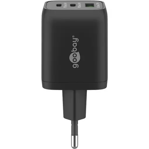 Goobay 64753 cargador de dispositivo móvil Auriculares, Smartphone, Tableta Negro