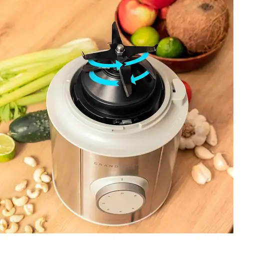 Cecotec Grand Katana 2700MAX Total Destroy W 1,8 L Batidora de vaso 2700 W Gris, A