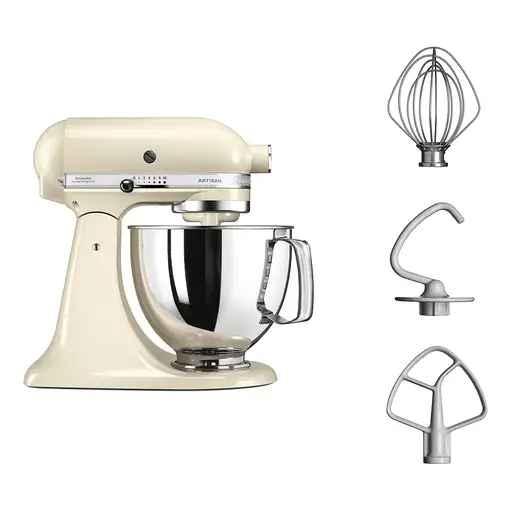 KitchenAid 5KSM125EAC Batidora de varillas 300 W Crema de color