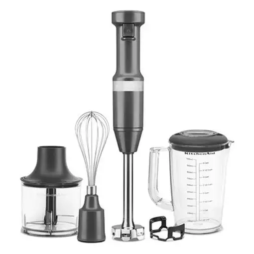 KitchenAid 5KHBV83EDG 1 L Batidora de inmersión 180 W Gris