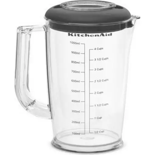 KitchenAid 5KHBV83EDG 1 L Batidora de inmersión 180 W Gris
