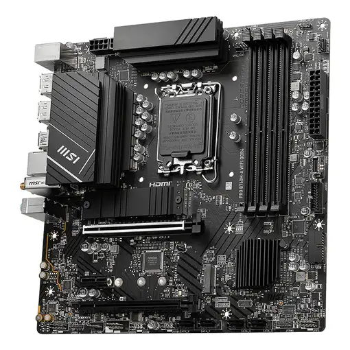 MSI PRO B760M-A WIFI DDR4 placa base Intel B760 LGA 1700 micro ATX