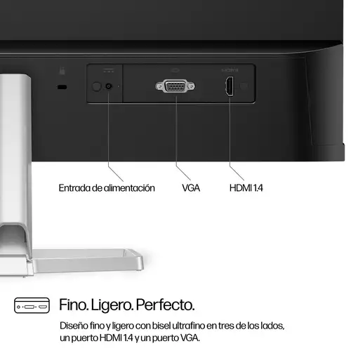 HP Monitor FHD serie 5 de 23,8 pulgadas - 524sf