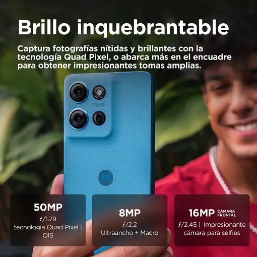 Motorola moto g75 5G 17,2 cm (6.78") Ranura híbrida Dual SIM Android 14 USB Tipo C