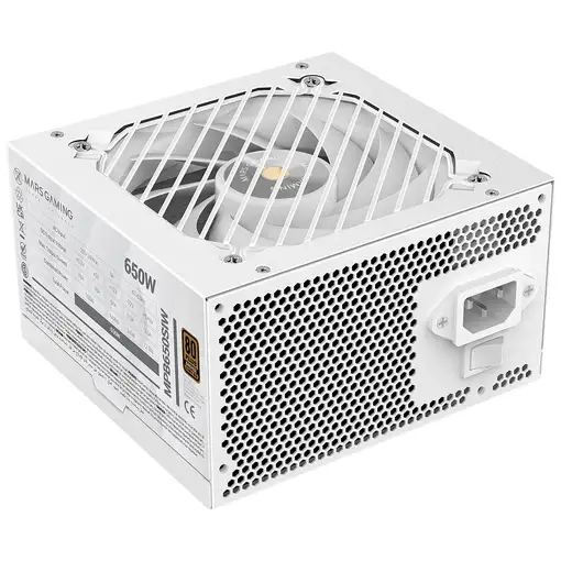 Mars Gaming MPB650SIW unidad de fuente de alimentación 650 W 24-pin ATX ATX Blanco