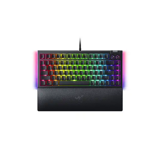 Razer BlackWidow V4 75% teclado Juego USB QWERTY Inglés de EE. UU. Negro