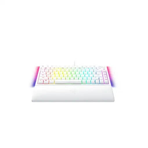 Razer BlackWidow V4 75% teclado Juego USB QWERTY Inglés de EE. UU. Blanco