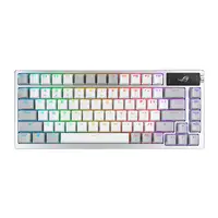 ASUS ROG Azoth teclado Juego RF Wireless + Bluetooth QWERTY Blanco