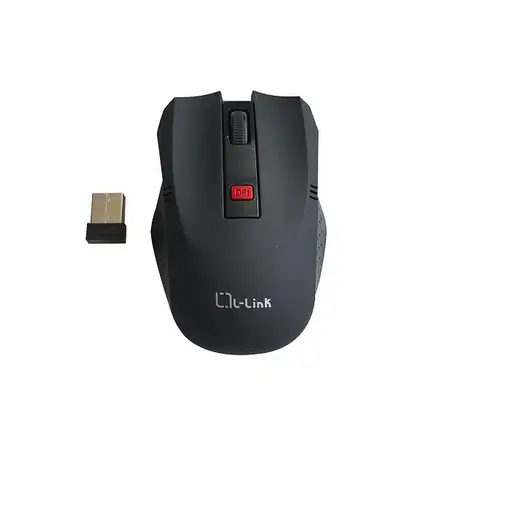 L-Link LL-2095-N ratón Oficina mano derecha RF inalámbrico Óptico 1600 DPI