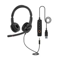 Axtel VOICE UC28-35 stereo USB-A Auriculares Alámbrico Diadema Oficina/Centro de l