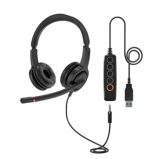 Axtel VOICE UC28-35 stereo USB-A Auriculares Alámbrico Diadema Oficina/Centro de l