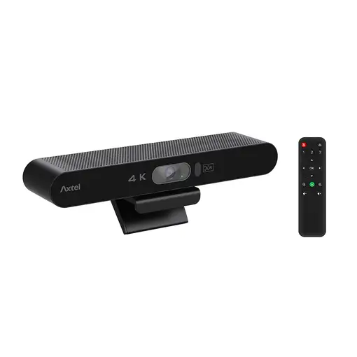 Axtel AX-4K-VBM cámara web 8 MP 3840 x 2160 Pixeles Negro