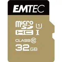 Emtec microSD Class10 Gold+ 32GB MicroSDHC Clase 10
