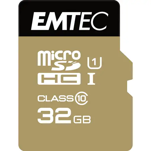 Emtec microSD Class10 Gold+ 32GB MicroSDHC Clase 10
