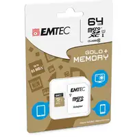 Emtec microSD Class10 Gold+ 64GB MicroSDXC Clase 10