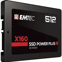 Emtec X160 512 GB 2.5" Serial ATA III QLC 3D NAND
