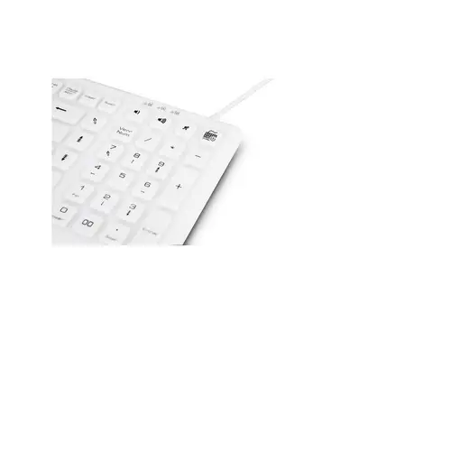 Urban Factory AKB69UF teclado Médico USB QWERTY Español Blanco