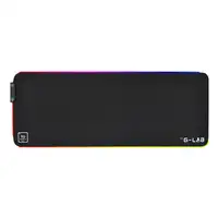 The G-Lab Pad Rubidium Alfombrilla de ratón para juegos Negro